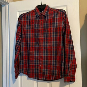 Netplay Heritage Workwear men’s plaid button down shirt size medium